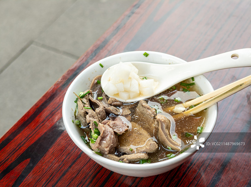 广东特色美食牛三星图片素材