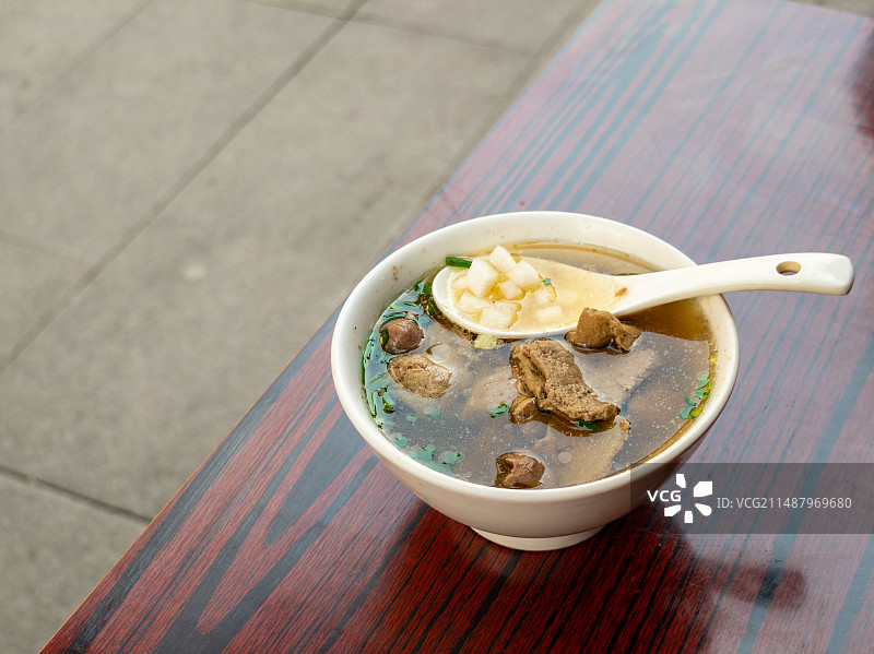 广东特色美食牛三星图片素材