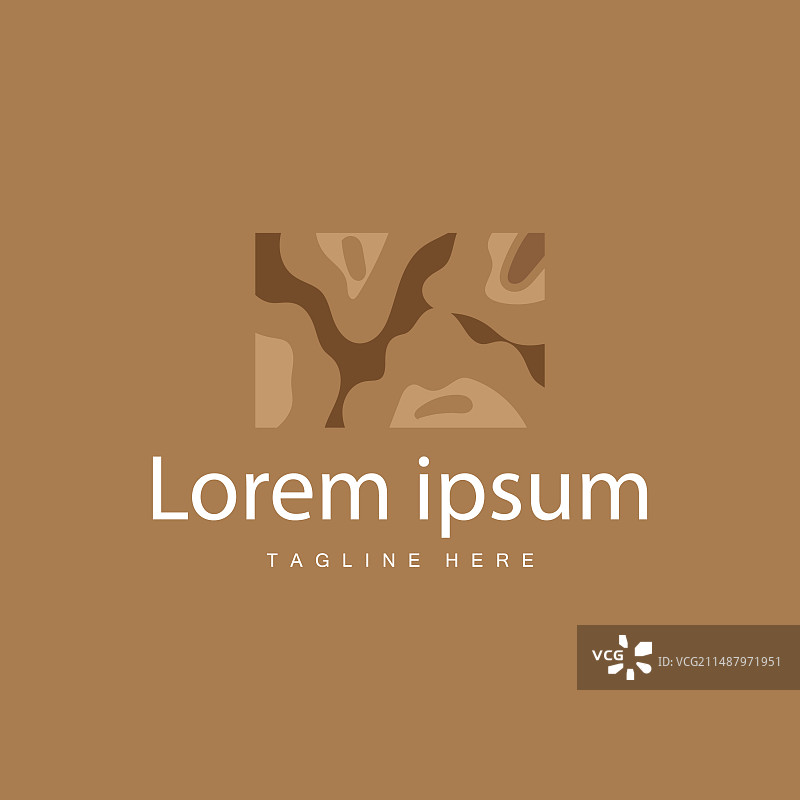 树皮logo设计，简约木纹纹理图片素材