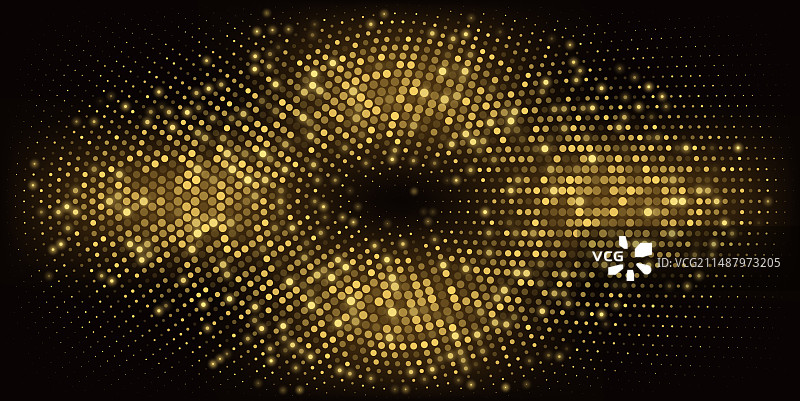 金色闪光星尘图片素材