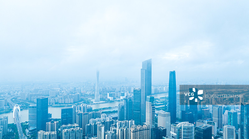 2023.9.11.航拍广州天河区珠江新城图片素材