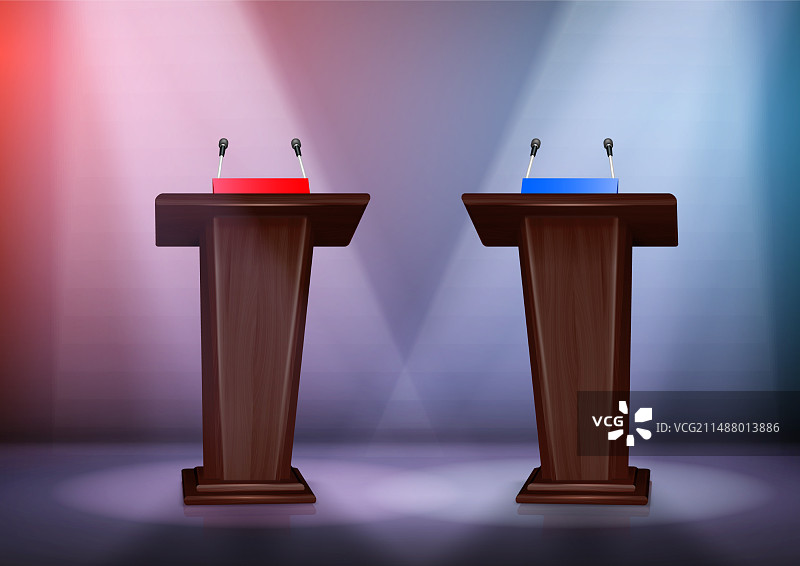 辩论论坛场景图片素材