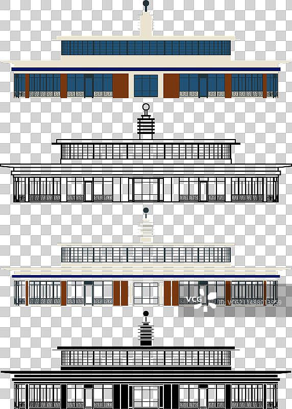 英国伦敦的Southgate地铁站图片素材