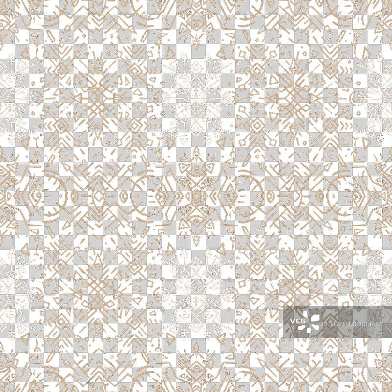 部落风格无缝图案图片素材