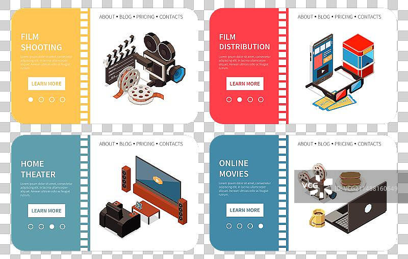 电影横版banner合集图片素材