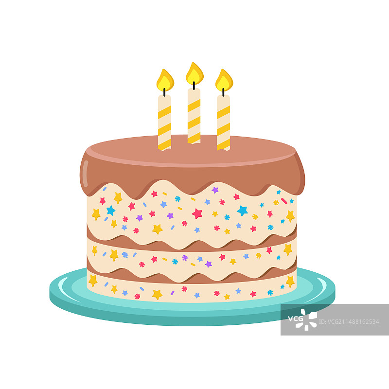 美味的巧克力分层甜蛋糕图片素材