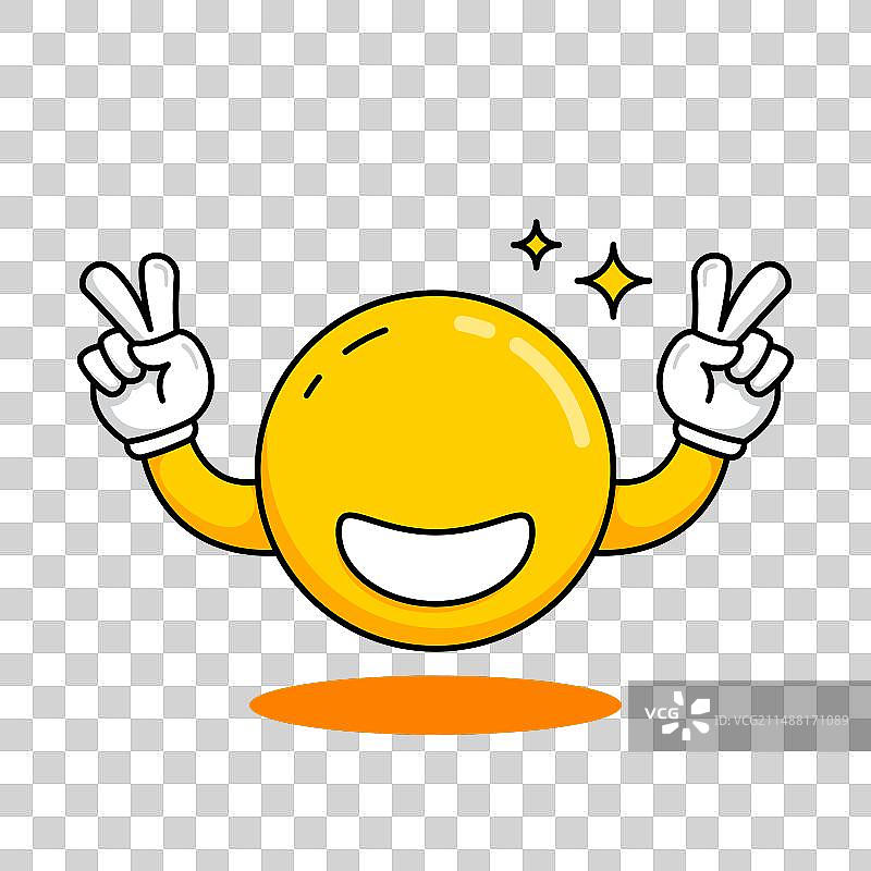 古怪风格的世界幸福日图片素材