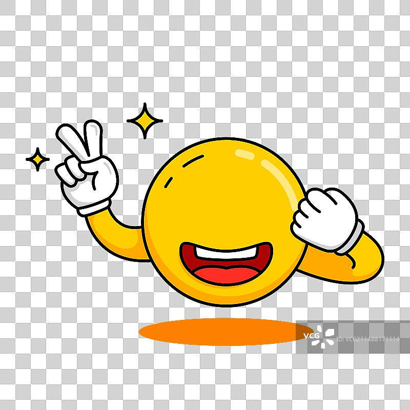 古怪风格的世界幸福日图片素材