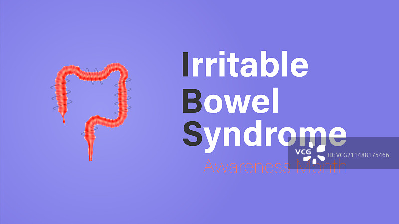 肠易激综合征宣传月图片素材