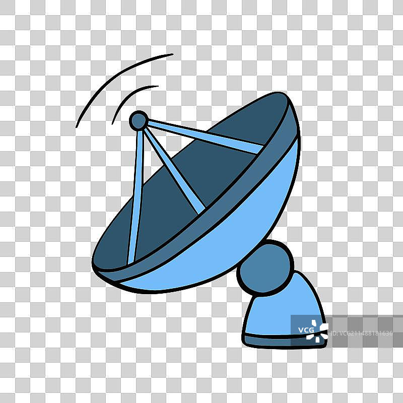 卫星天线电视信号图片素材