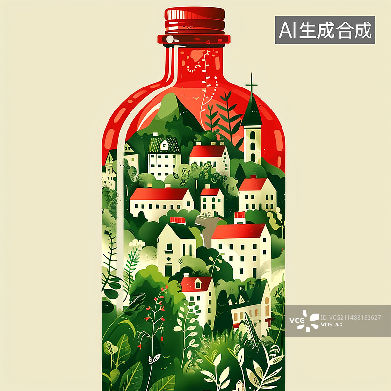 【AI数字艺术】插画艺术中国风素材图片图片素材