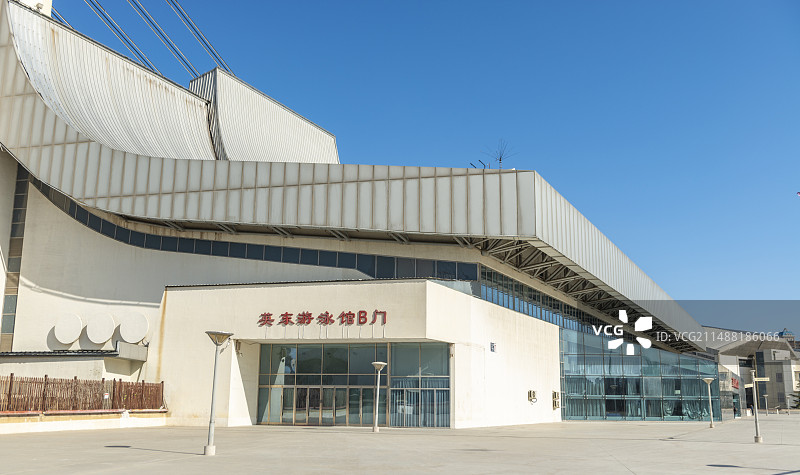 国家奥林匹克体育中心 体育馆英东游泳馆图片素材
