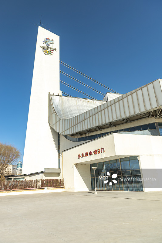 国家奥林匹克体育中心 体育馆英东游泳馆图片素材