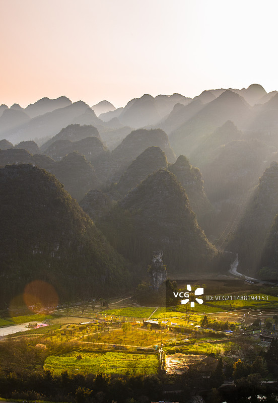 贵州兴义万峰林图片素材