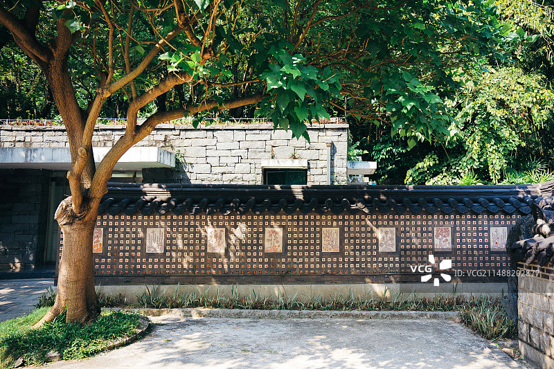 广州越秀公园韩国园图片素材