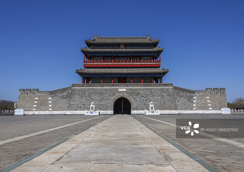 北京永定门2图片素材