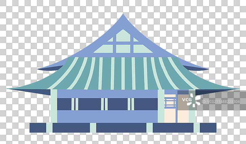 京都地标 三十三间堂图片素材