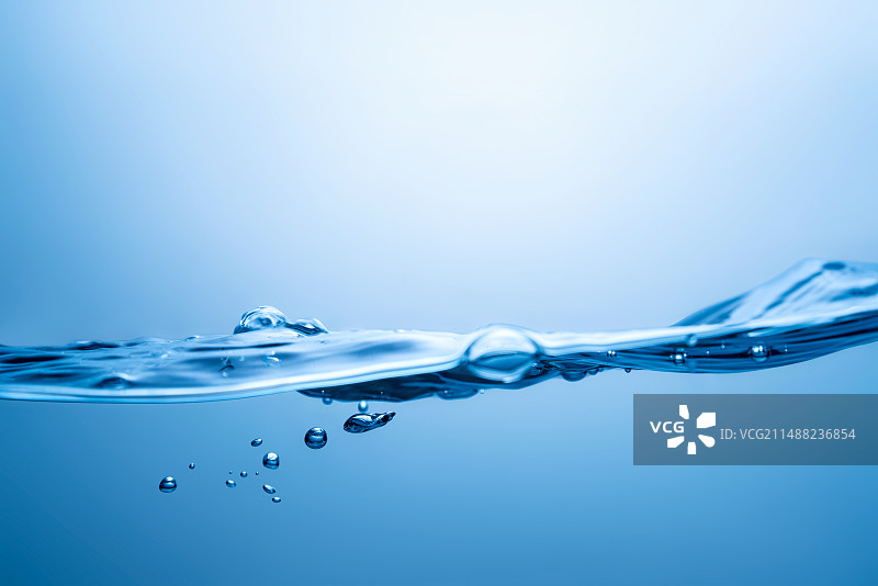 高低起伏的水波纹图片素材