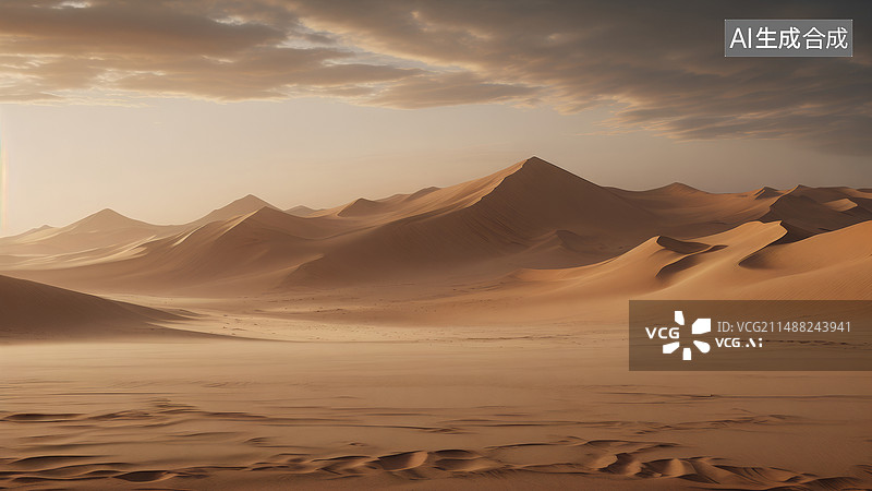 【AI数字艺术】沙漠图片素材