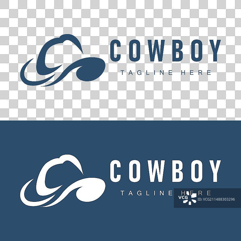 牛仔帽logo线条德克萨斯牛仔竞技图片素材