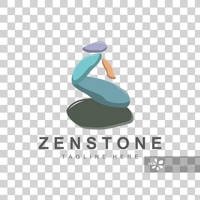 河石设计平衡岩石标志符号图片素材