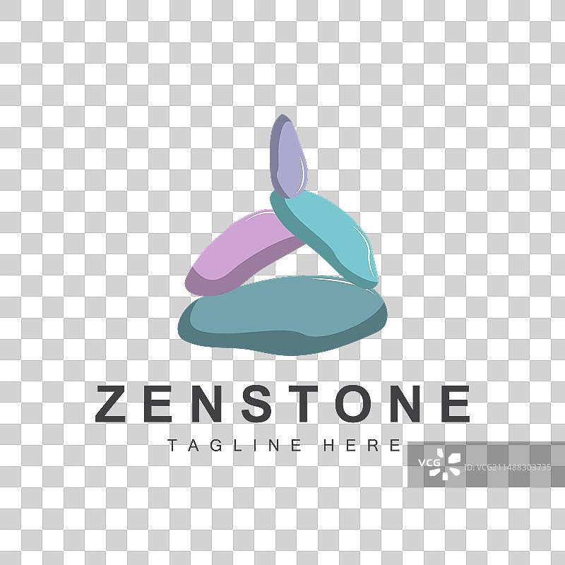 河石设计平衡岩石标志符号图片素材