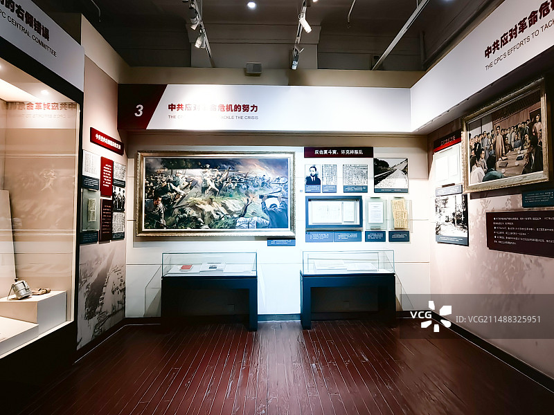 武汉中共中央机关旧址纪念馆场景和文物组图图片素材