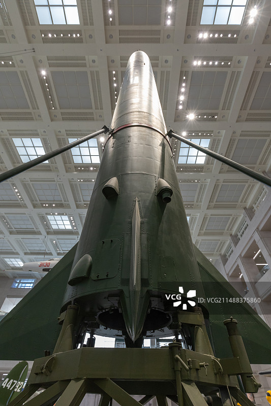 中国人民革命军事博物馆馆藏东风导弹图片素材