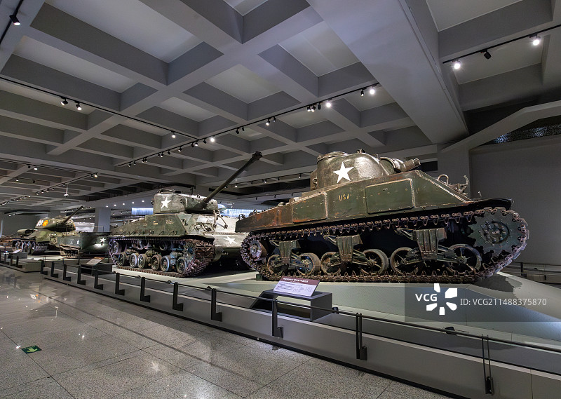 中国人民革命军事博物馆陆军装备陈列图片素材
