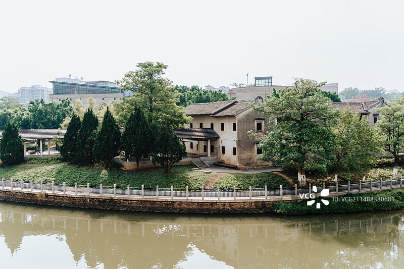 梅州客家公园图片素材