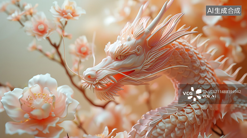 【AI数字艺术】龙图片素材