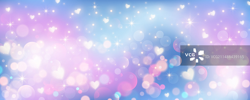 紫色独角兽背景粉彩水彩天空图片素材