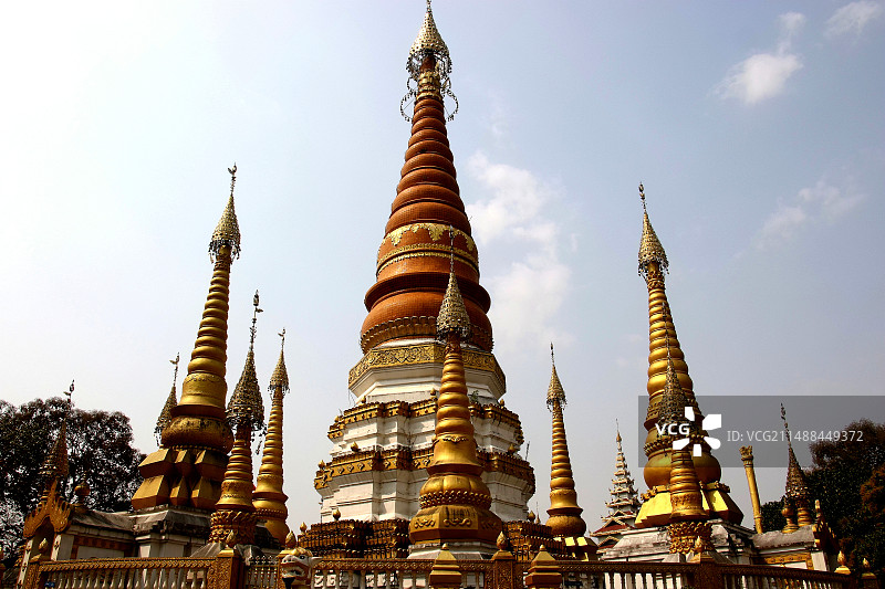 瑞丽姐勒大金塔图片素材