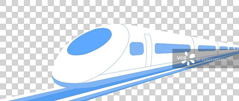 国庆节日城市发达交通工具高铁动车火车磁悬浮列车地铁图片素材