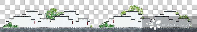 徽派建筑江南徽州房子素材图片素材