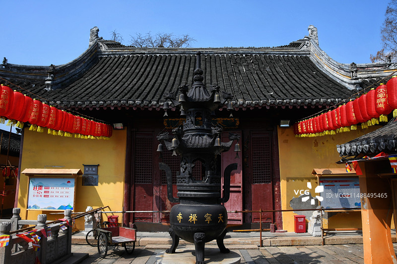 南通天宁寺图片素材