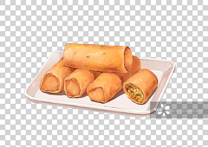 春卷图片素材