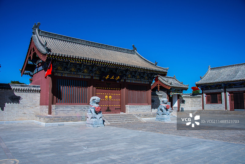 大同古建筑--净土寺（创建于金天会二年）1图片素材