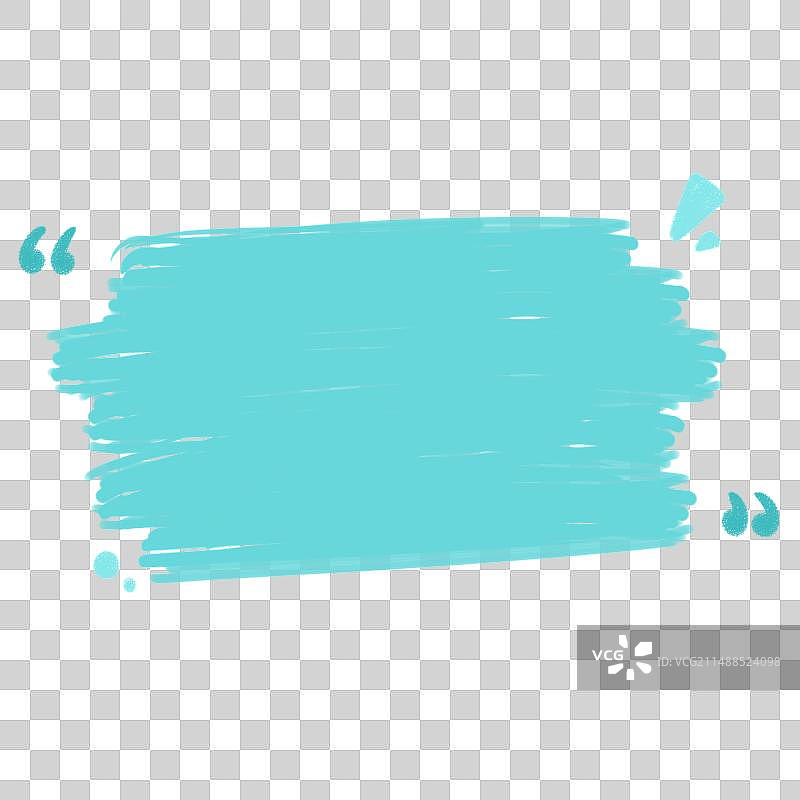 可爱简约蜡笔风对话框图片素材