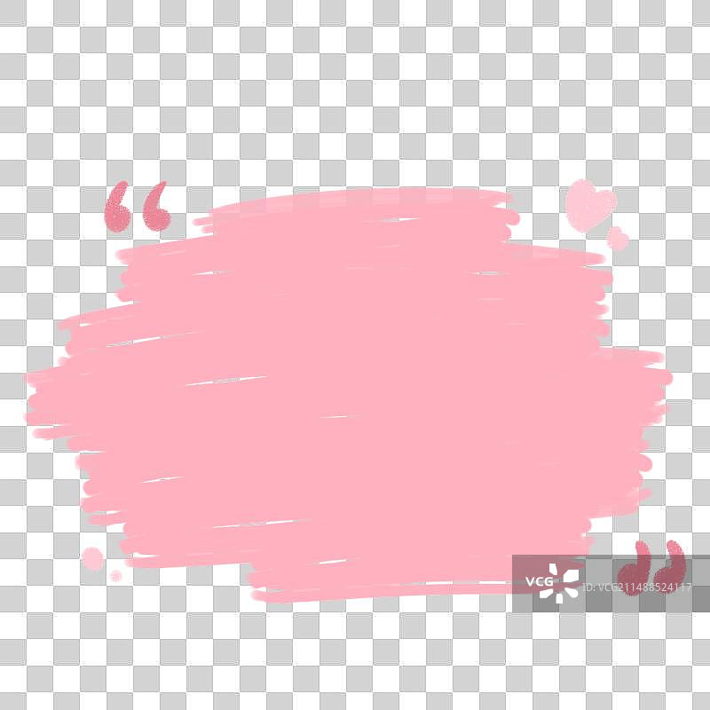 可爱简约蜡笔风对话框图片素材