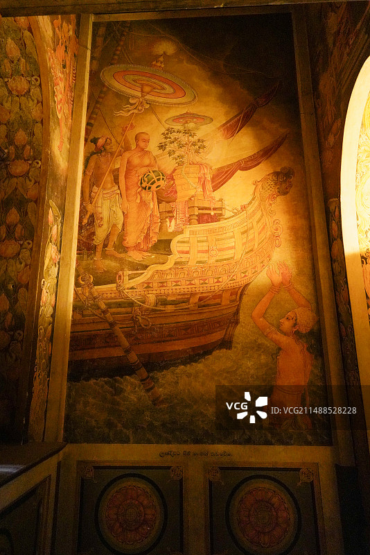 斯里兰卡 克拉尼亚大佛寺 Kelaniya Raja Maha Viharaya图片素材