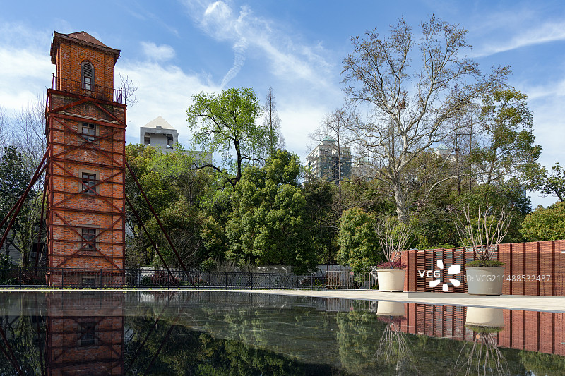 上海衡山路8号水塔广场图片素材