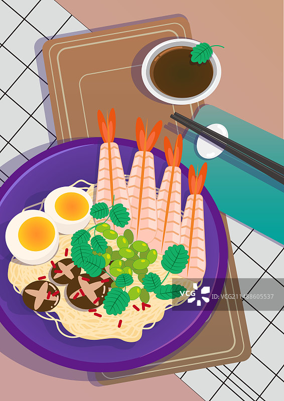 美食中餐面条图片素材