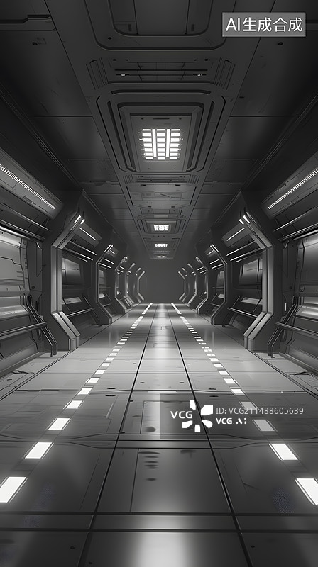 【AI数字艺术】空间建筑背景图片素材