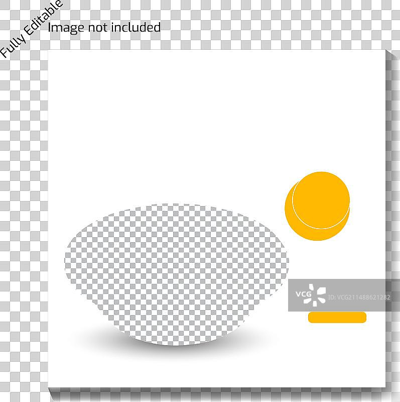 社交媒体和Instagram帖子模板图片素材