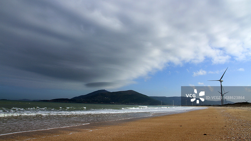平潭岛长江澳风力发电田图片素材