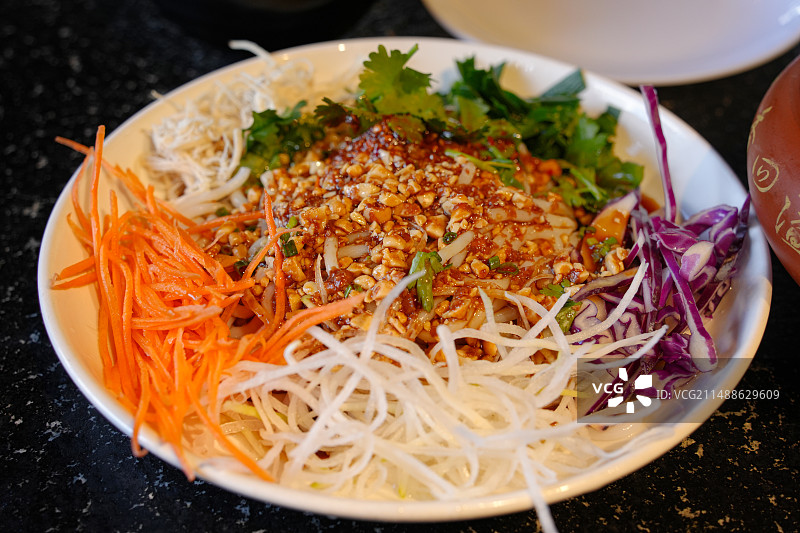 白族凉米线图片素材