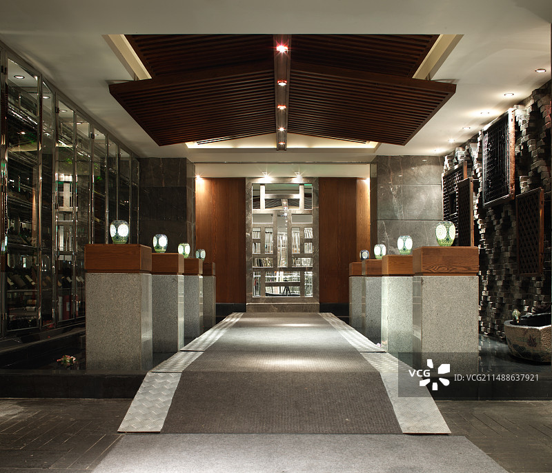 餐厅走廊图片素材