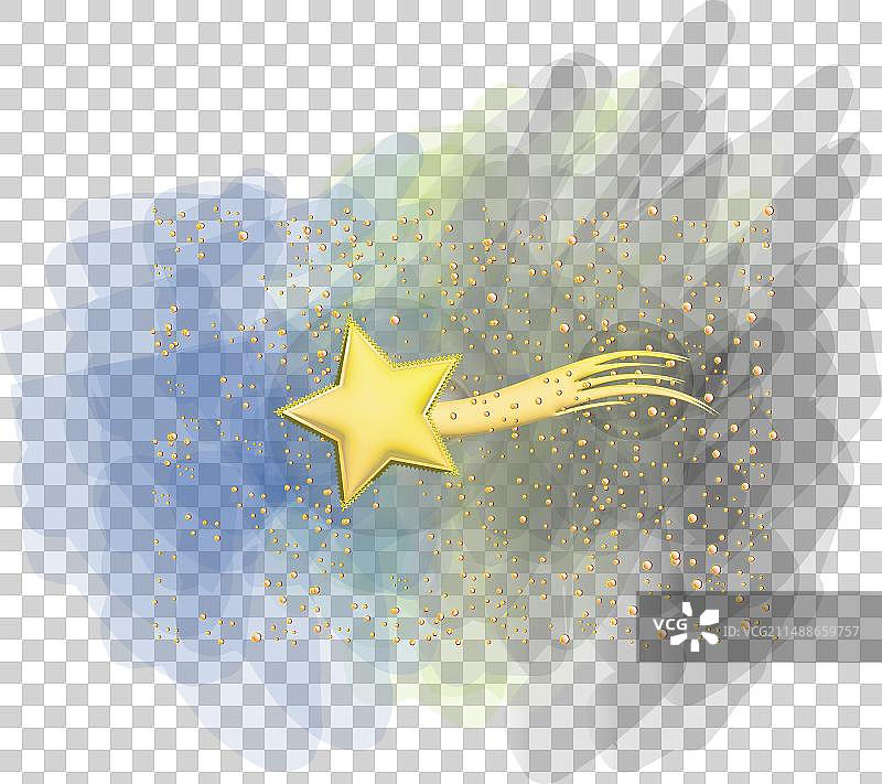 童话创意圣诞天空主题图片素材