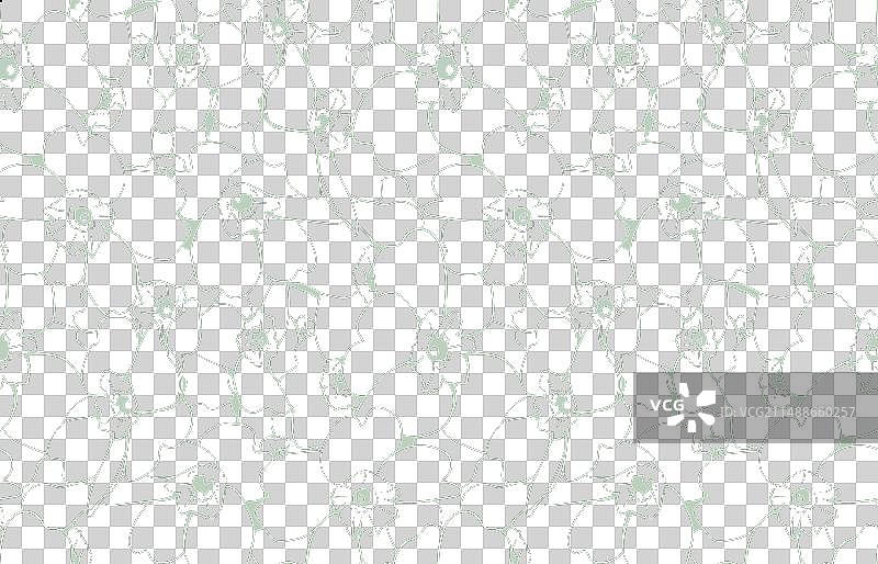 无缝背景树叶花卉图案图片素材